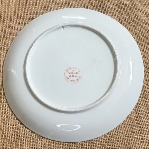 Vintage Mille Fleur Chinese Porcelain Plate Decorative Floral Elegant Colorful - Picture 2 of 4